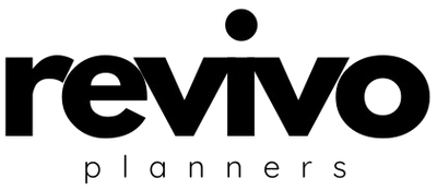 Revivo Planners stacked wordmark